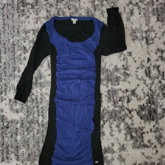 Guess Black/Blue Dress || XS || EUC - Picture 5 of 7